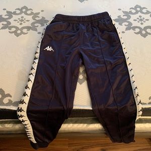 Kappa sweatpants , dark blue , Small